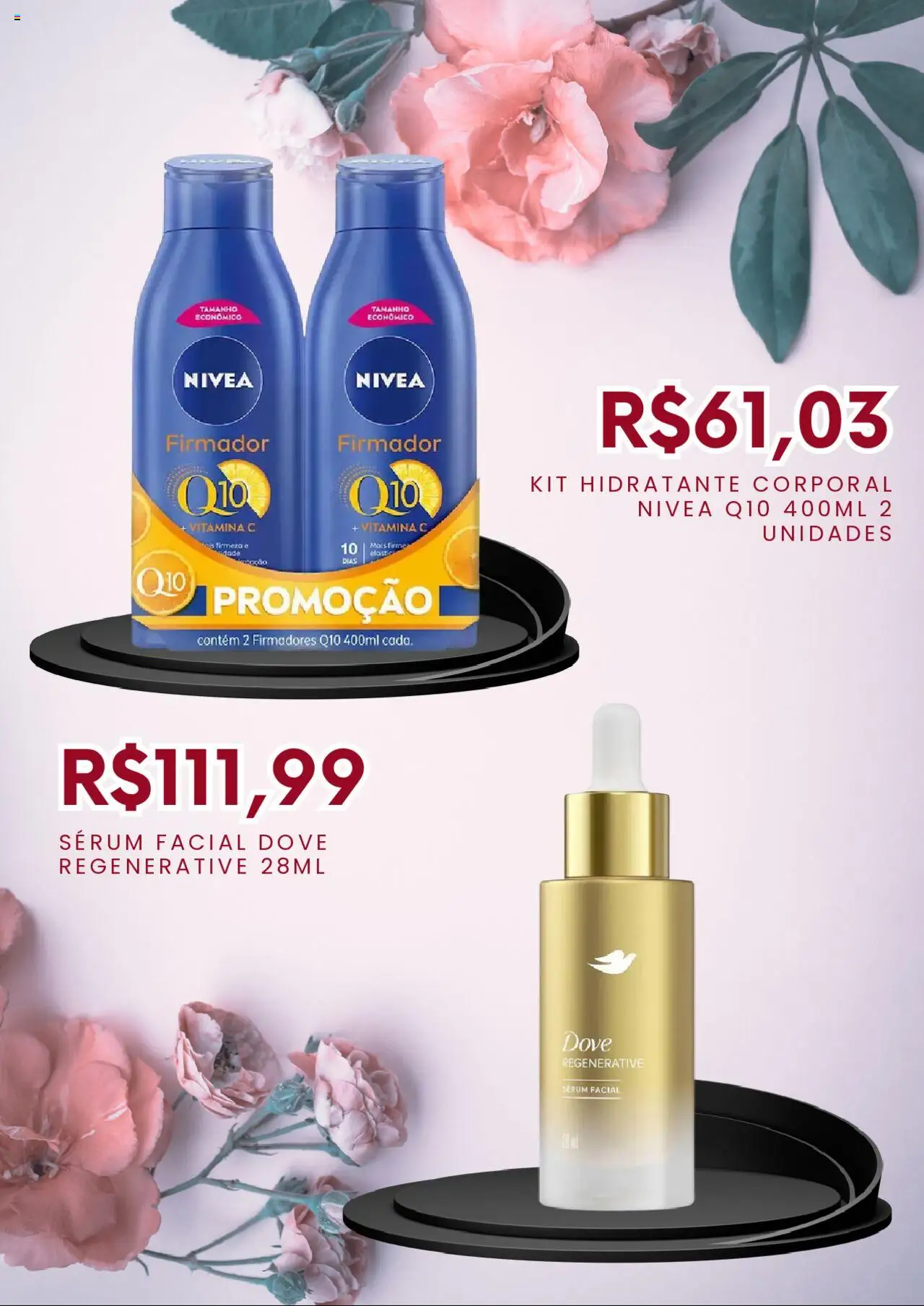 Drogasil Folheto - válido de 25.08.2025 | Página: 3 | Produtos: Hidratante corporal, Sérum, Dove, Vitamina c
