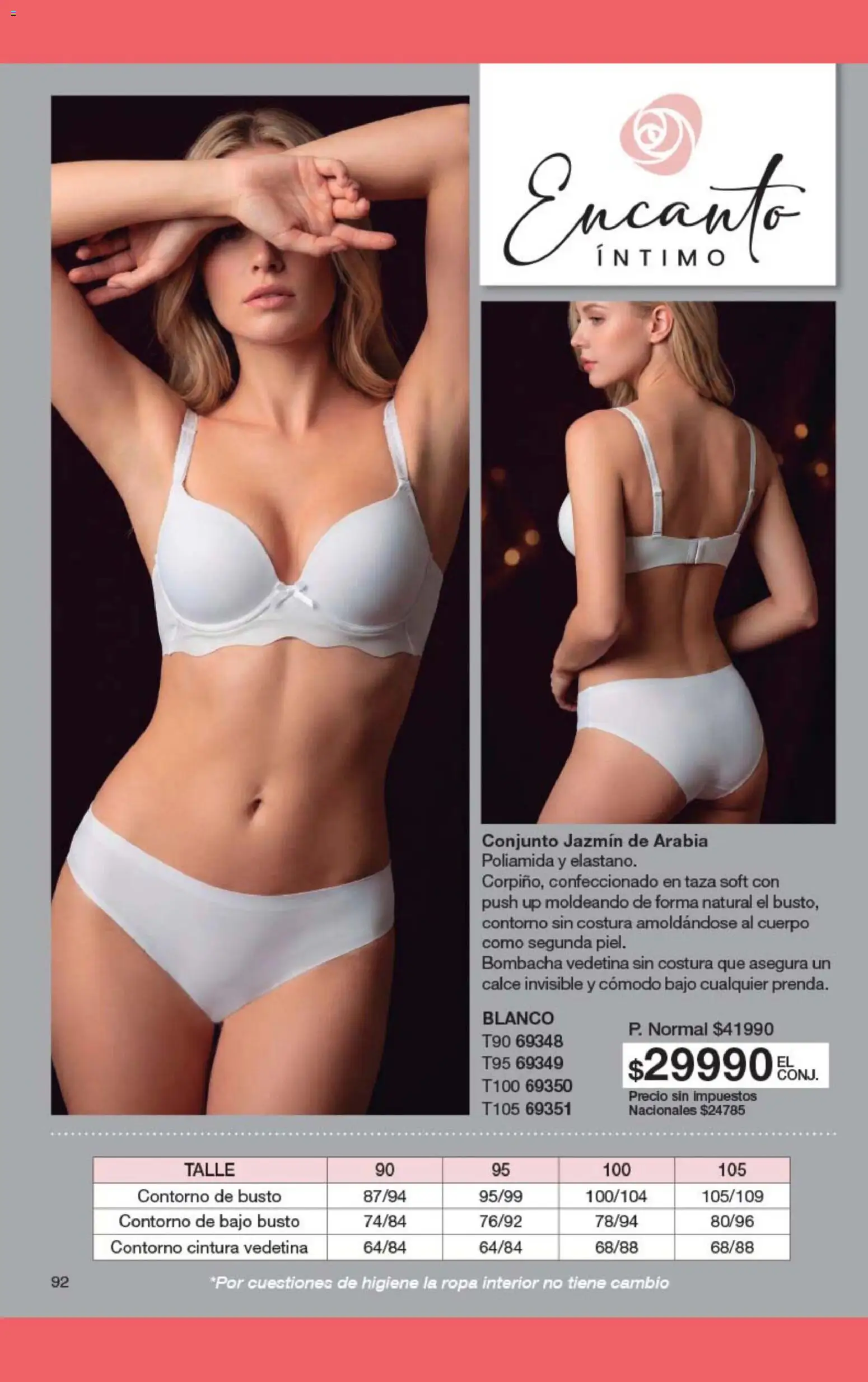 Gigot - CAMPAÑA 06 │ válido desde el 15.03.2026 | Página: 98 | Productos: Conjunto, Contorno, Ropa, Ropa interior