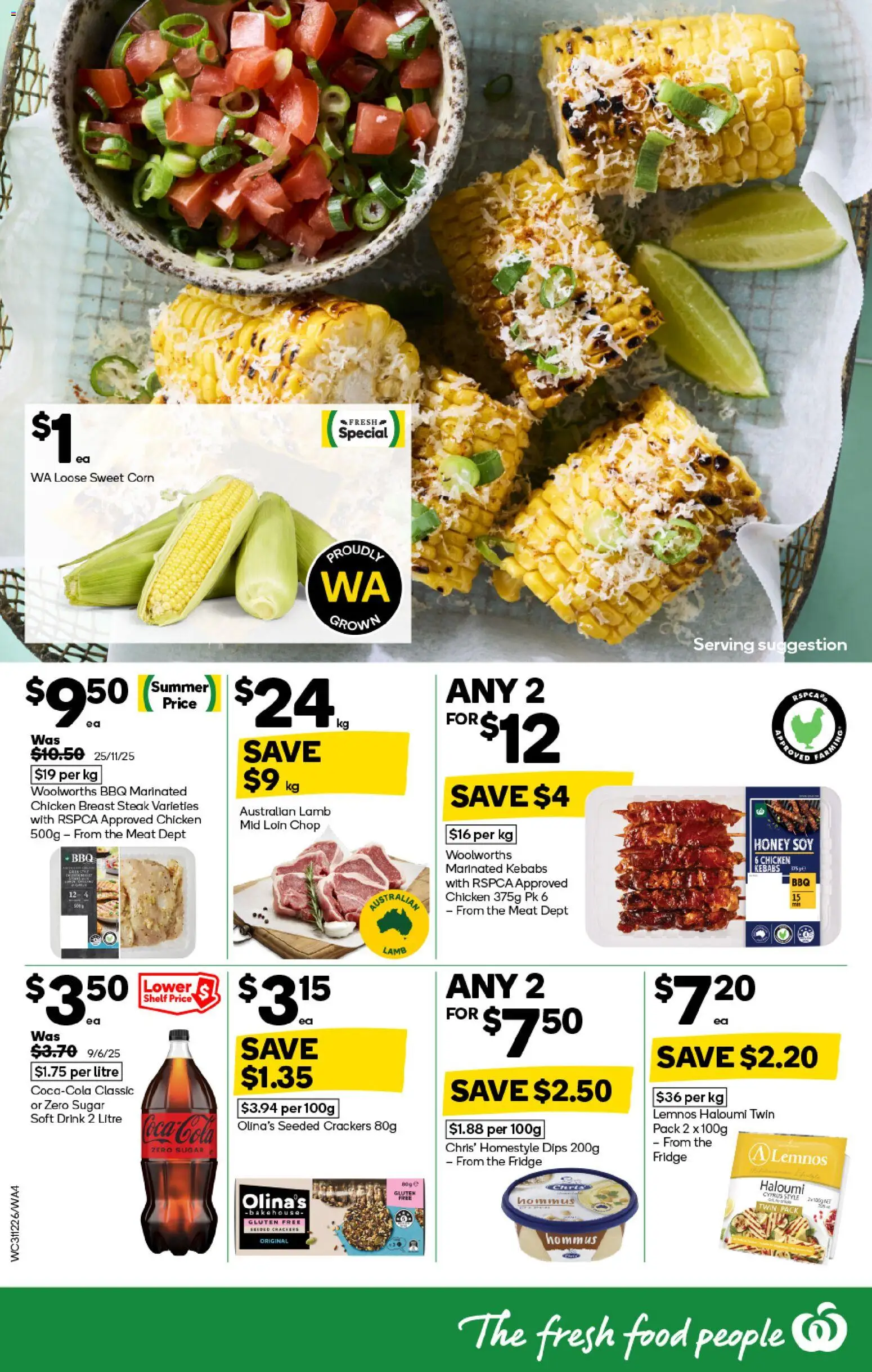 Woolworths catalogue - valid from 31.12.2025 | Page: 4 | Products: Shelf, Honey, Lamb, Sugar