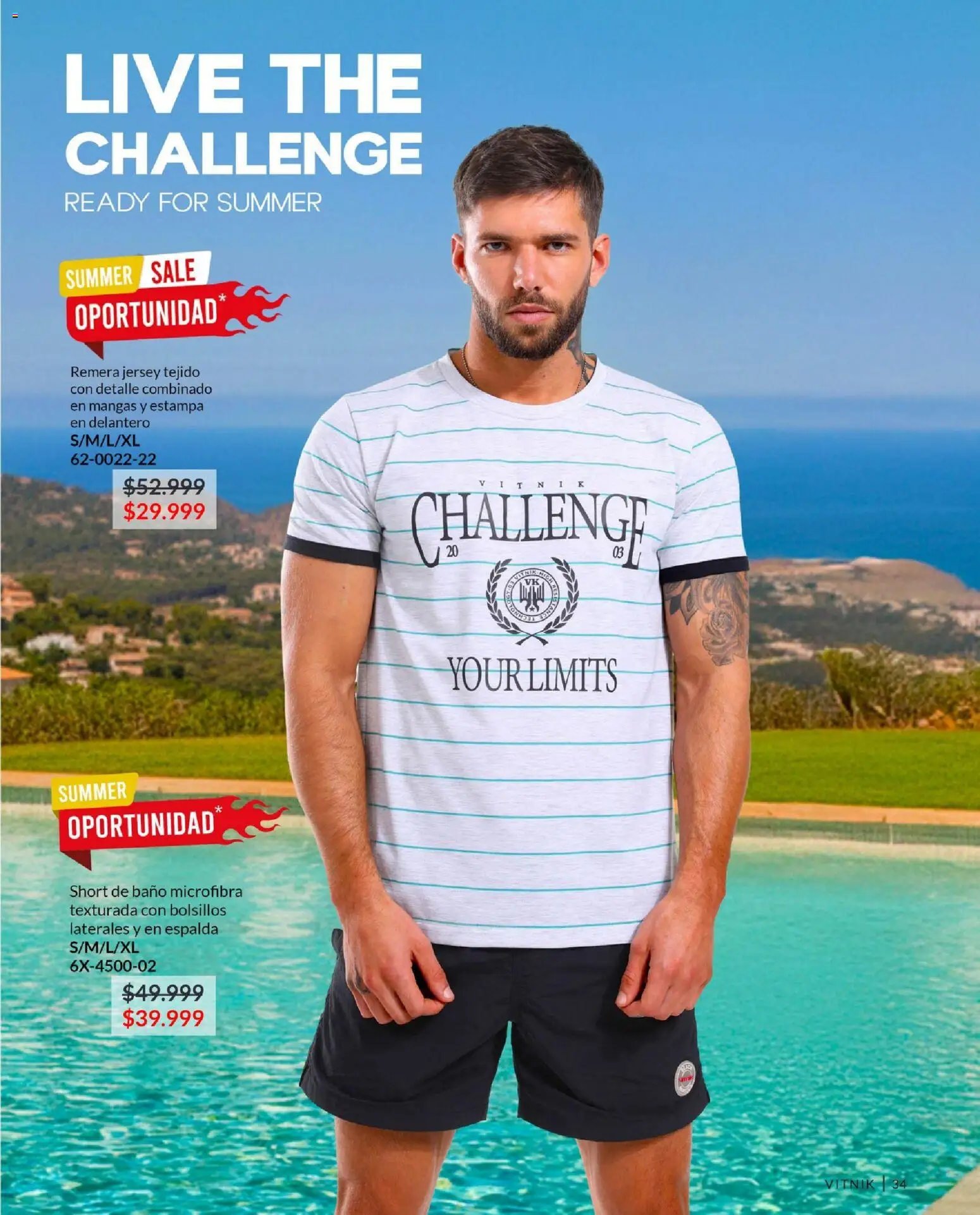 Vitnik - Folleto │ válido desde el 03.12.2025 | Página: 34 | Productos: Remera, Short, Baño