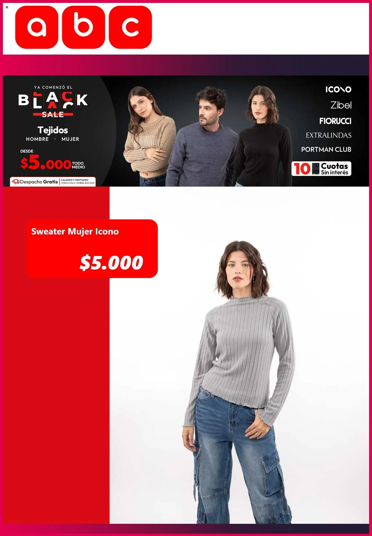 Katalog Abc │ válido desde el 24.07.2025 | Página: 3 | Productos: Sweater, Sobre