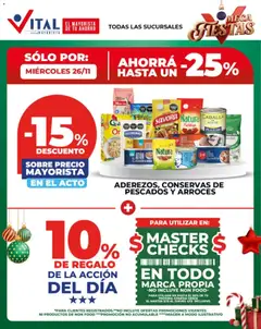 Vista previa Vital - Sólo por válido desde el 26.11.2025