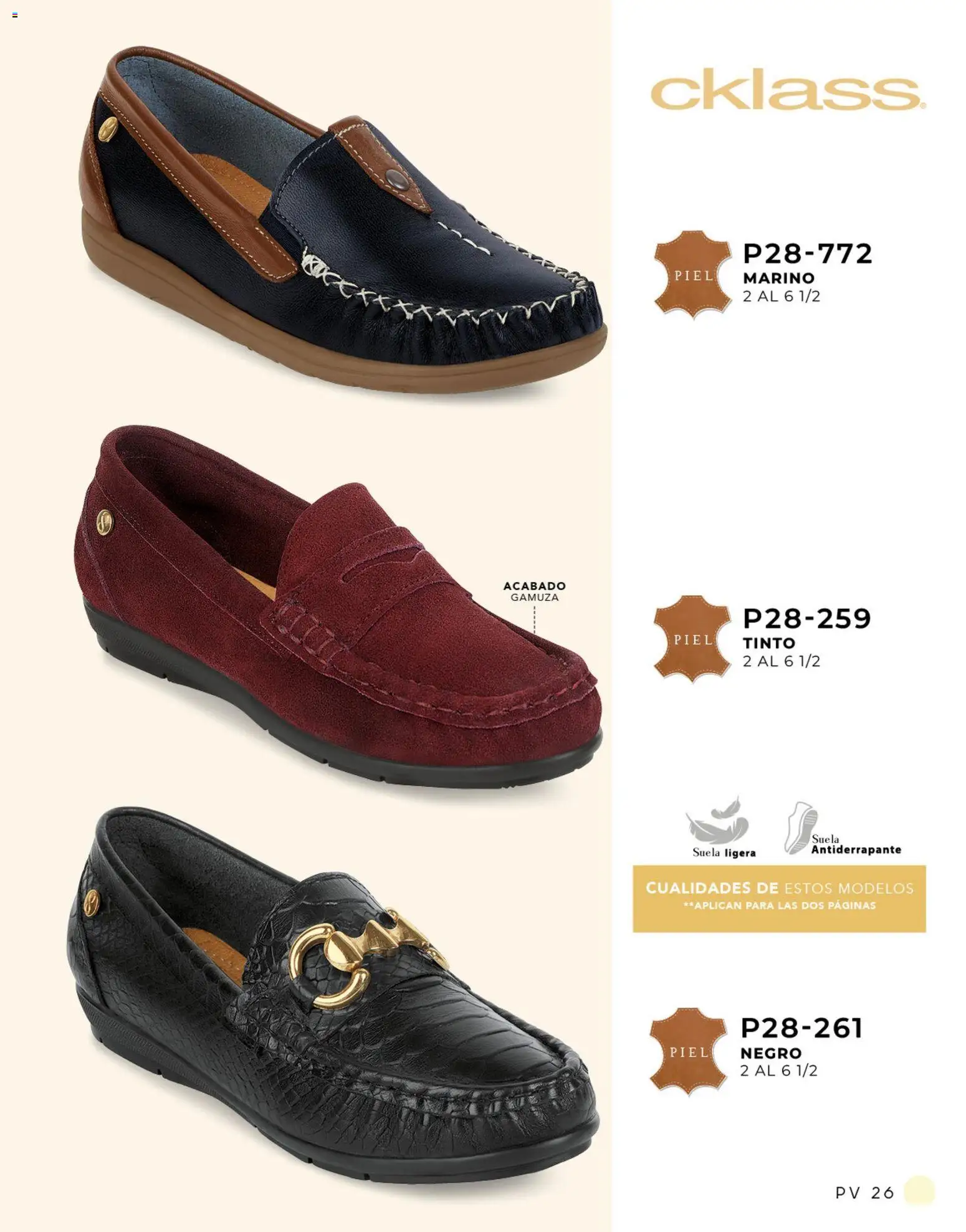 Nuevas ofertas de Cklass válidas en toda la República Mexicana desde el 02.01.2026. ¡Encuentra las mejores ofertas en Cklass catálogo Confort! | Página: 91 | Productos: Gamuza