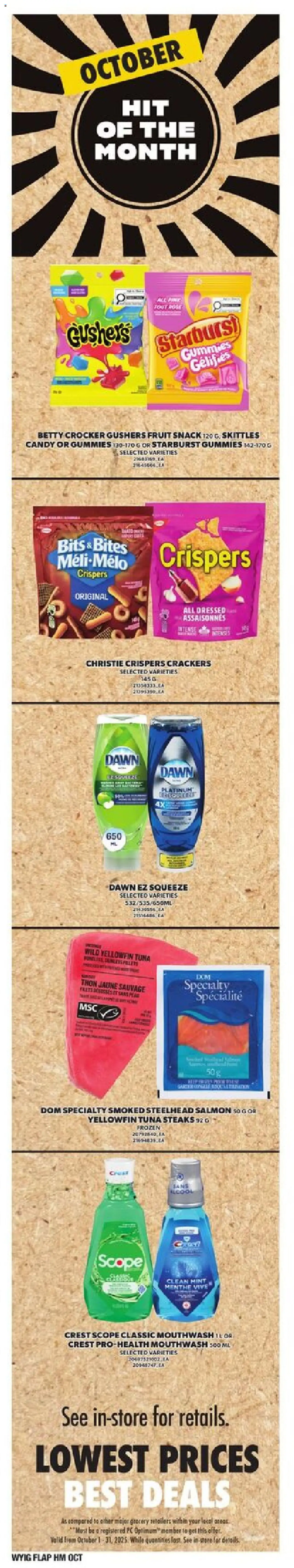 Independent Grocer flyer valid from 09.10.2025 | Page: 11 | Products: PC, Mouthwash