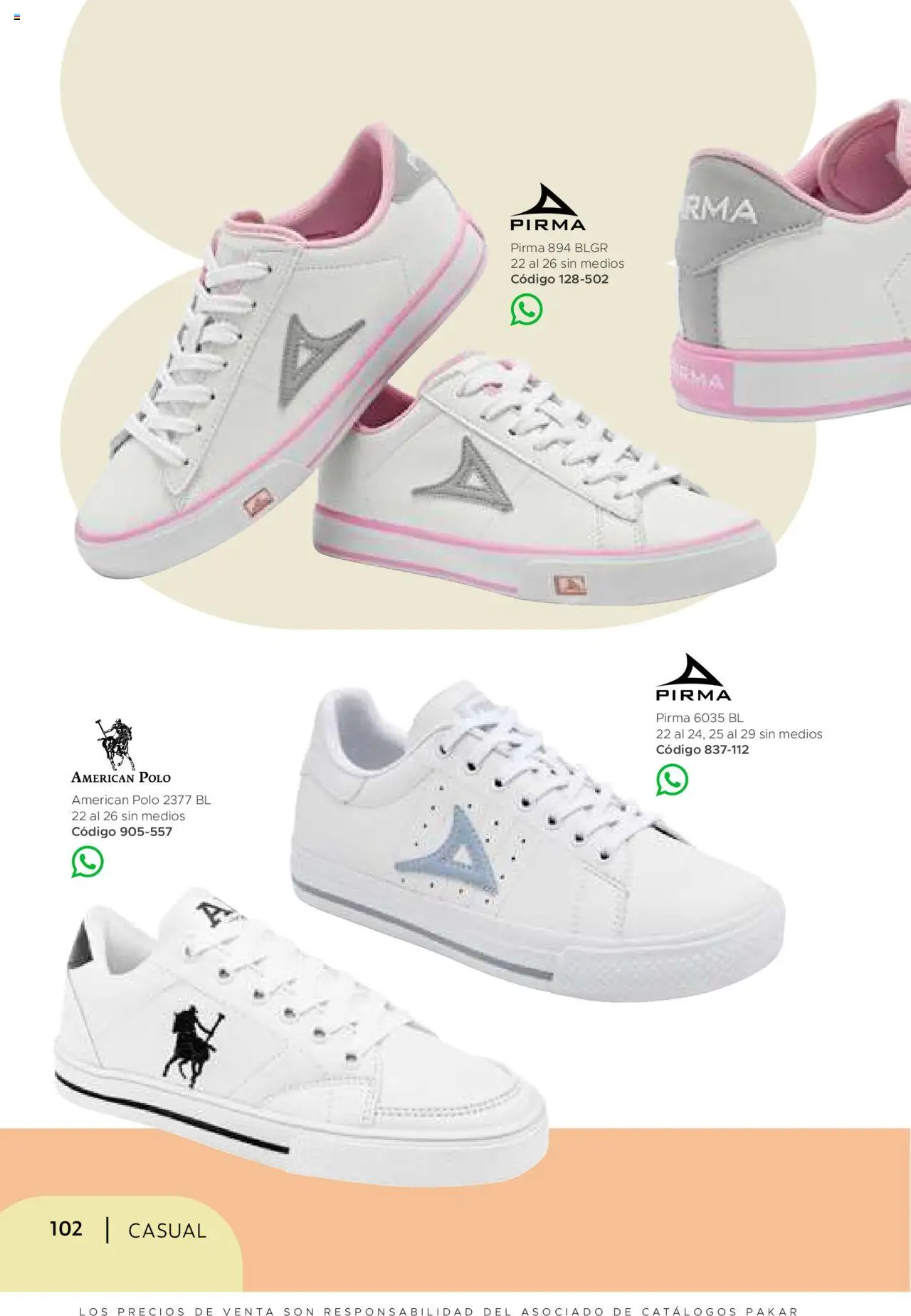 Nuevas ofertas de SC Pakar válidas en toda la República Mexicana desde el 24.07.2025. ¡Encuentra las mejores ofertas en SC Pakar - Catálogo Casual otoño / invierno! | Página: 102