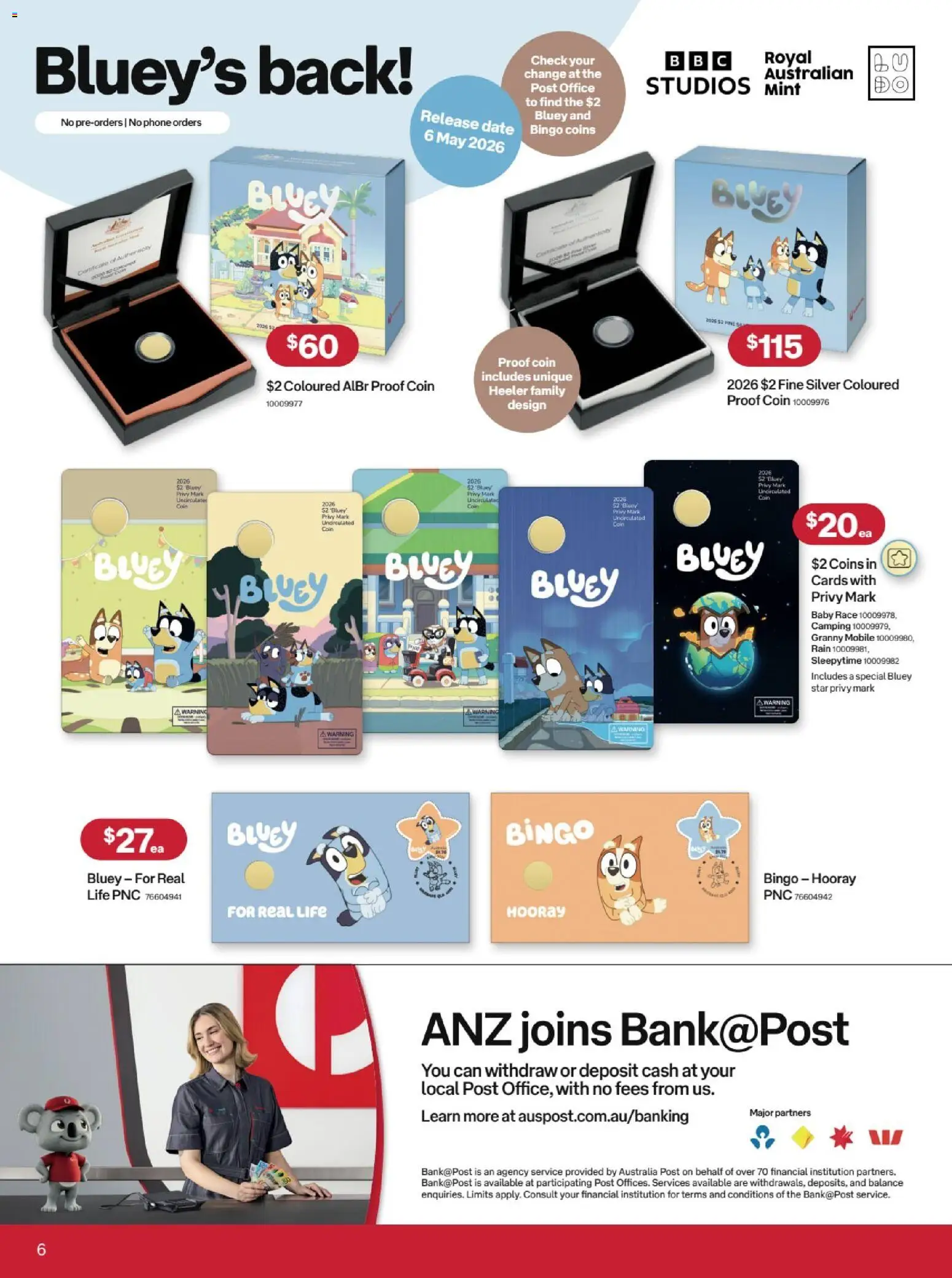 Australia Post catalogue - valid from 08.04.2026 | Page: 6 | Products: Date, Phone, Mobile