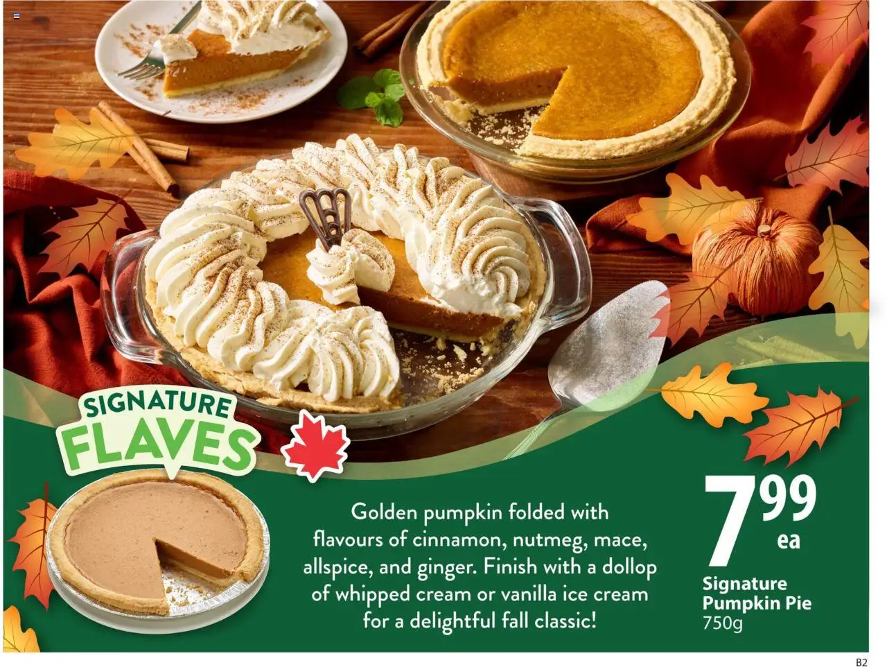 Save on foods flyer valid from 09.10.2025 | Page: 9 | Products: Cream, Ice cream, Pumpkin