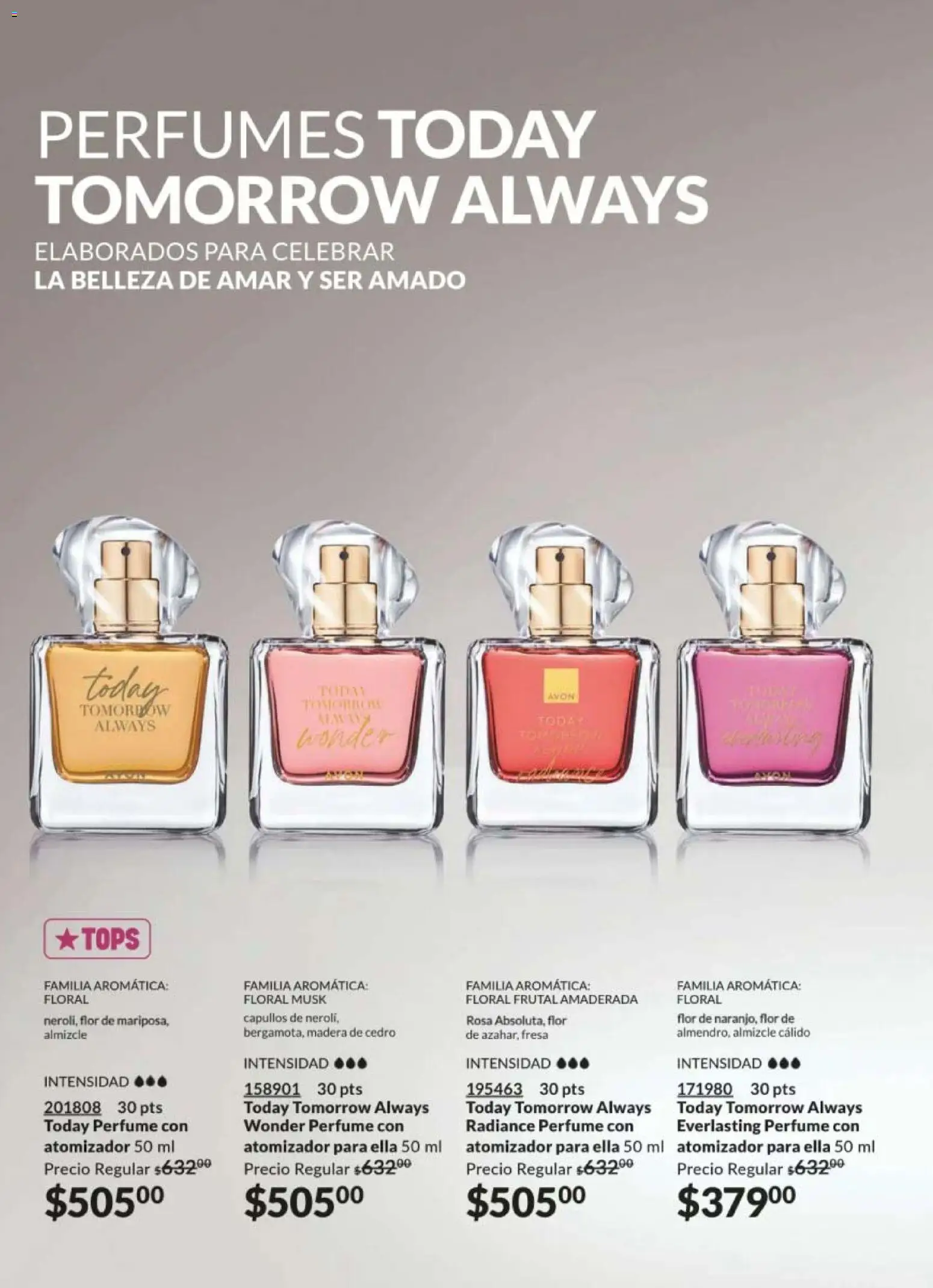 Nuevas ofertas de AVON válidas en toda la República Mexicana desde el 13.03.2026. ¡Encuentra las mejores ofertas en AVON campaña 5 2026! | Página: 65 | Productos: Fresa, Perfume