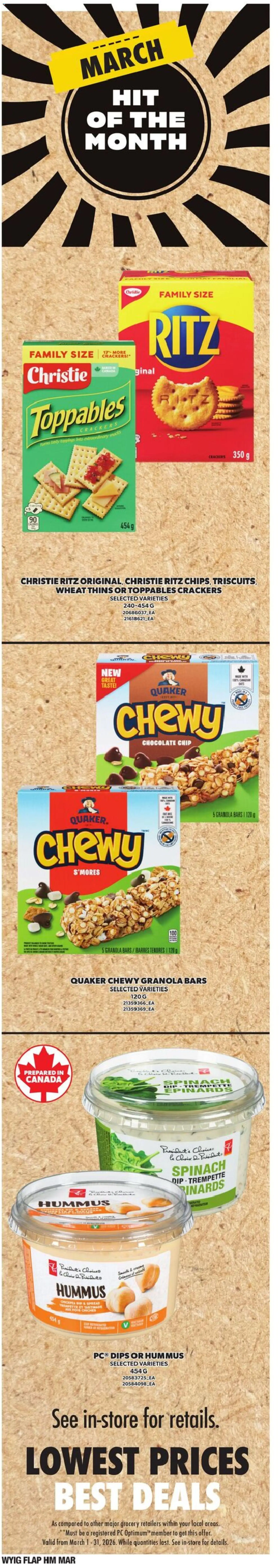 Independent Grocer flyer valid from 19.03.2026 | Page: 7 | Products: PC, Chocolate