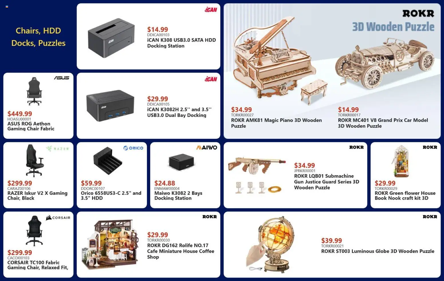 Canada Computers flyer valid from 27.03.2026 | Page: 22 | Products: Chair, Coffee