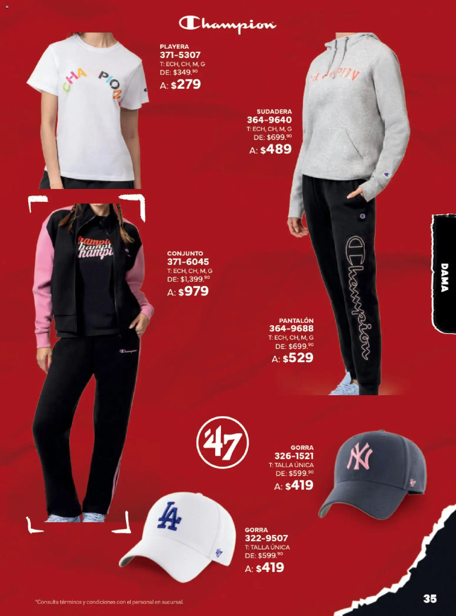 Nuevas ofertas de Andrea válidas en toda la República Mexicana desde el 02.11.2025. ¡Encuentra las mejores ofertas en Andrea Buen Fin ! | Página: 35 | Productos: Gorra, Sudadera, Playera, Conjunto