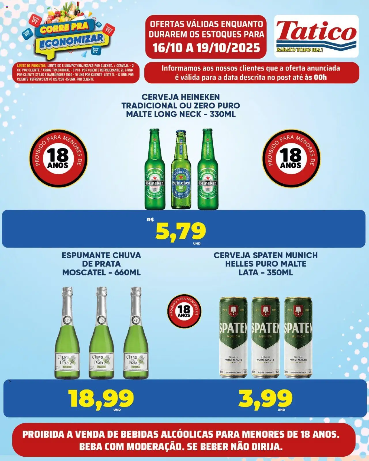 Tatico Folheto - válido de 18.10.2025 | Página: 46 | Produtos: Pó, Cerveja, Arroz, Heineken