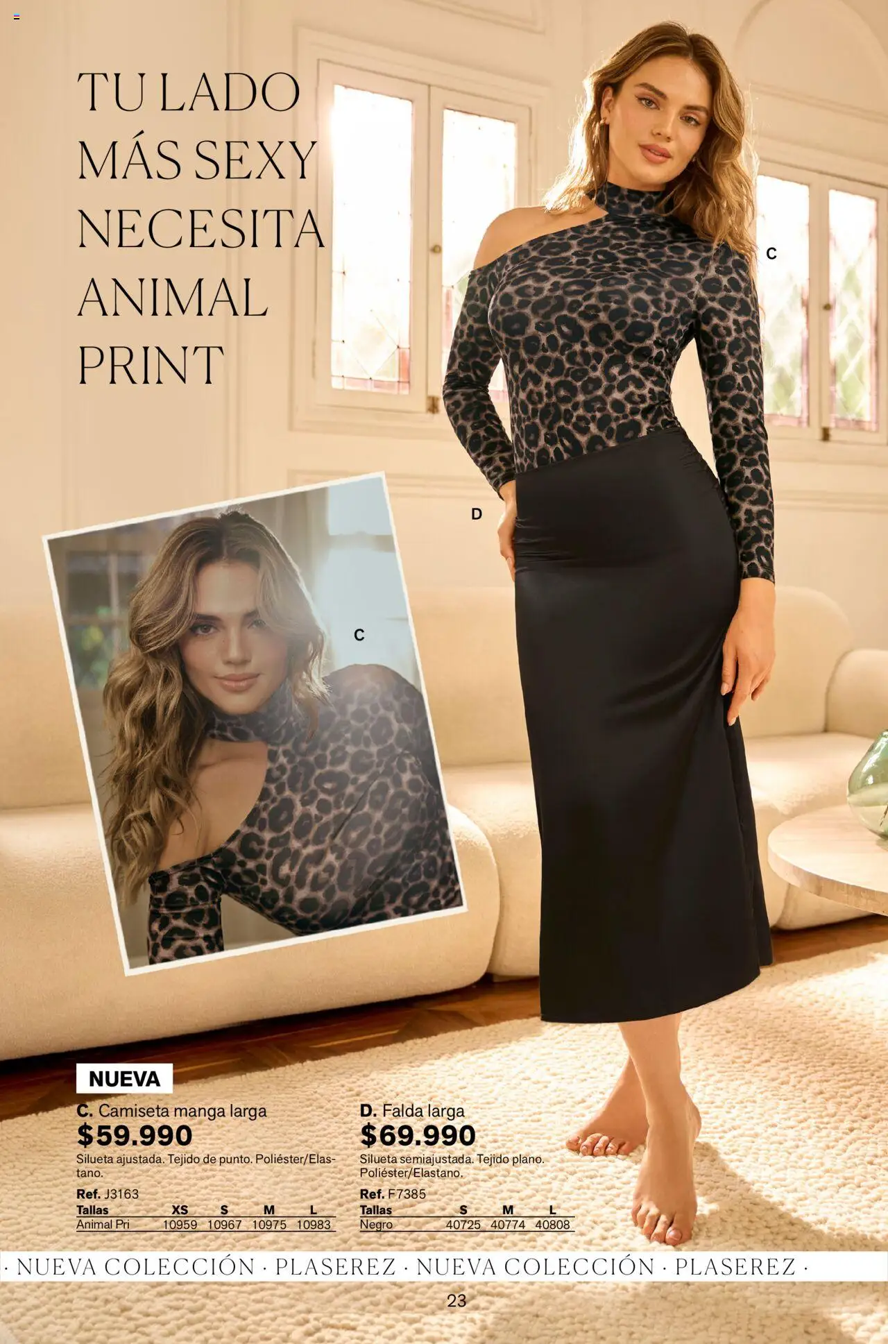 Leonisa revista - valida desde el 12.09.2025 | Página: 23 | Productos: Falda, Camiseta