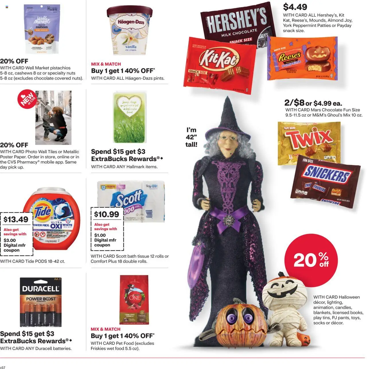 CVS Pharmacy Weekly Ad - WA - valid from 14.09.2025 | Page: 12 | Products: Peppermint, Bath, Rice, Nuts