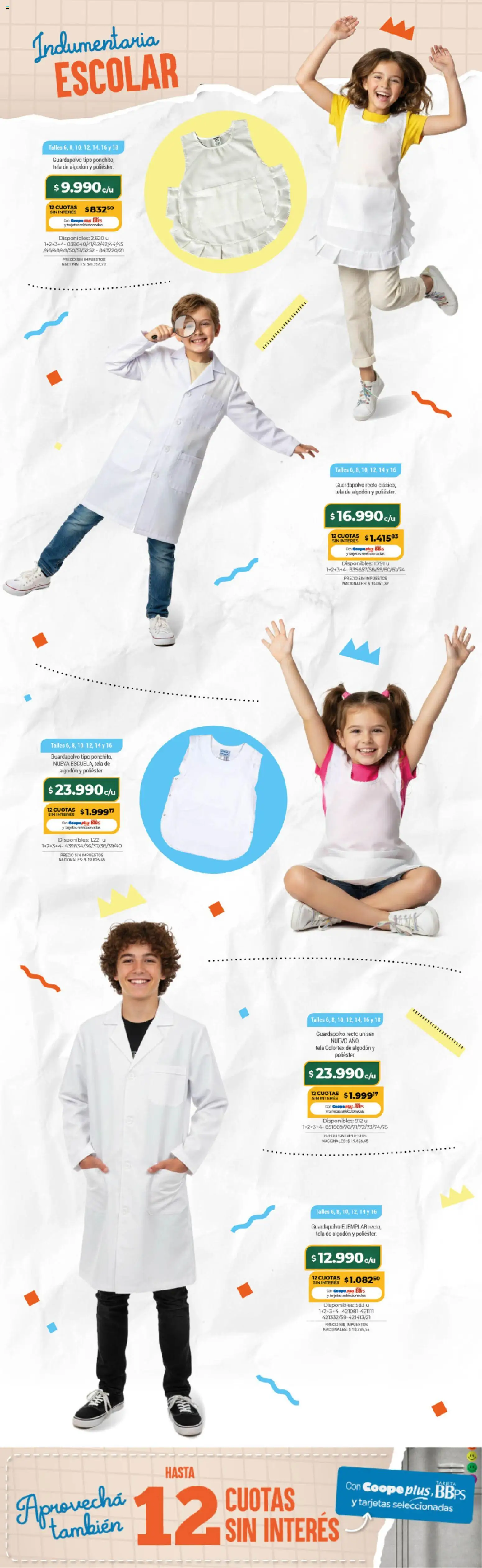 Cooperativa Obrera - La Canasta de La Coope │ válido desde el 09.02.2026 | Página: 8 | Productos: Algodón, Guardapolvo