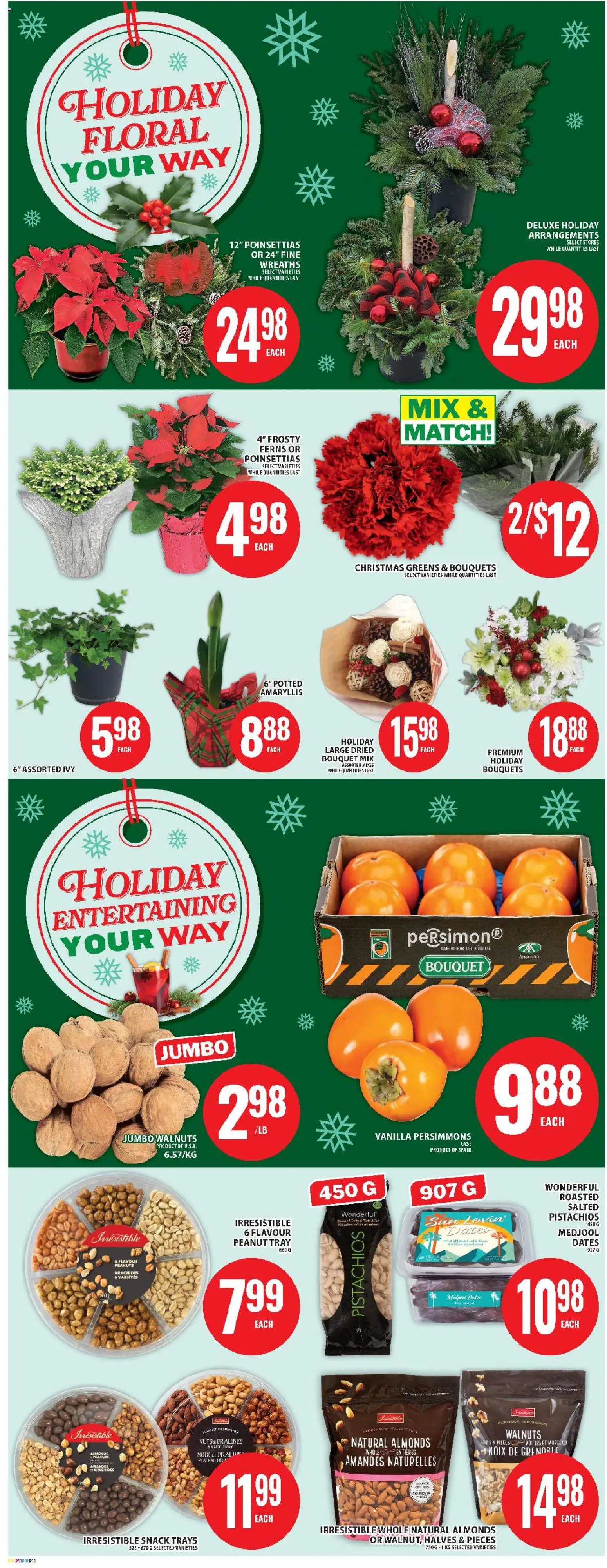Food Basics flyer valid from 04.12.2025 | Page: 14 | Products: Nuts