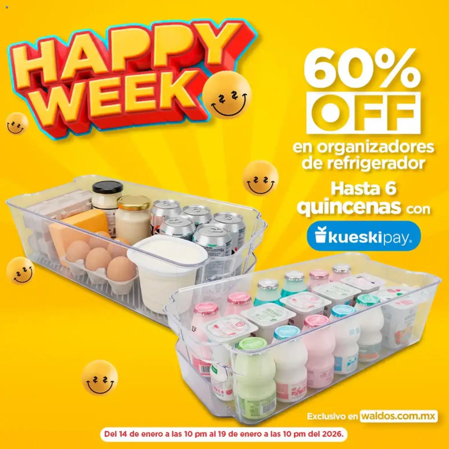 Nuevas ofertas de Waldo's válidas en toda la República Mexicana desde el 19.01.2026. ¡Encuentra las mejores ofertas en Waldo's catálogo! | Página: 4 | Productos: Refrigerador