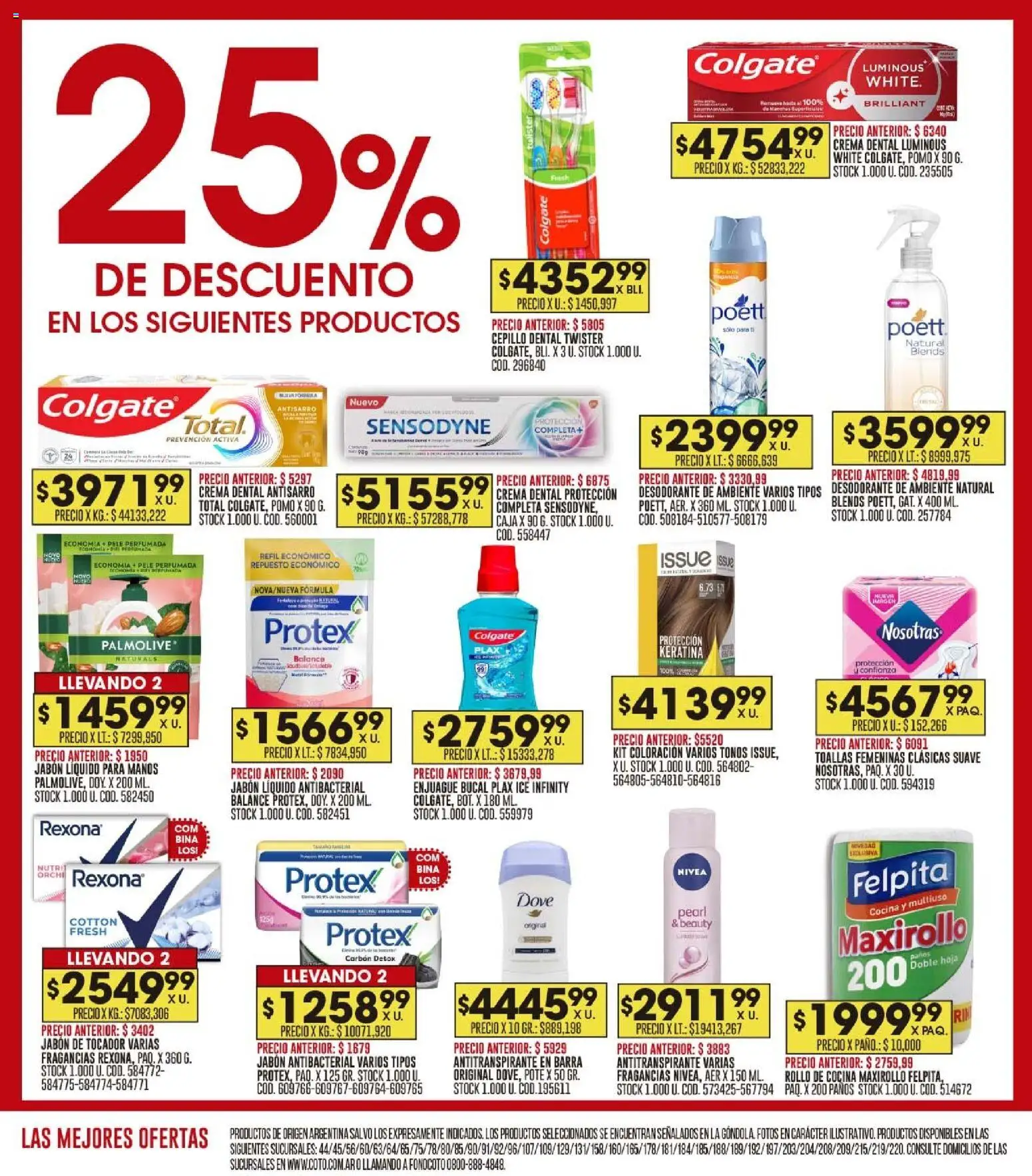 Coto - Ofertas │ válido desde el 17.11.2025 | Página: 18 | Productos: Cocina, Cepillo, Desodorante, Antitranspirante