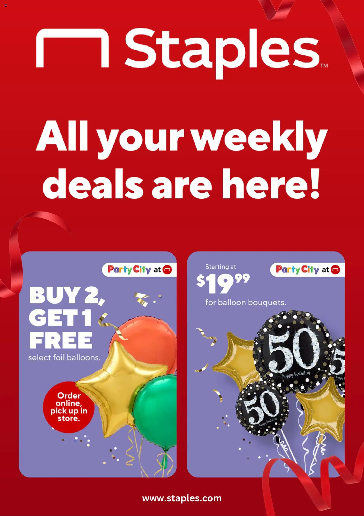 Staples Weekly Ad - valid from 26.04.2026 | Page: 1