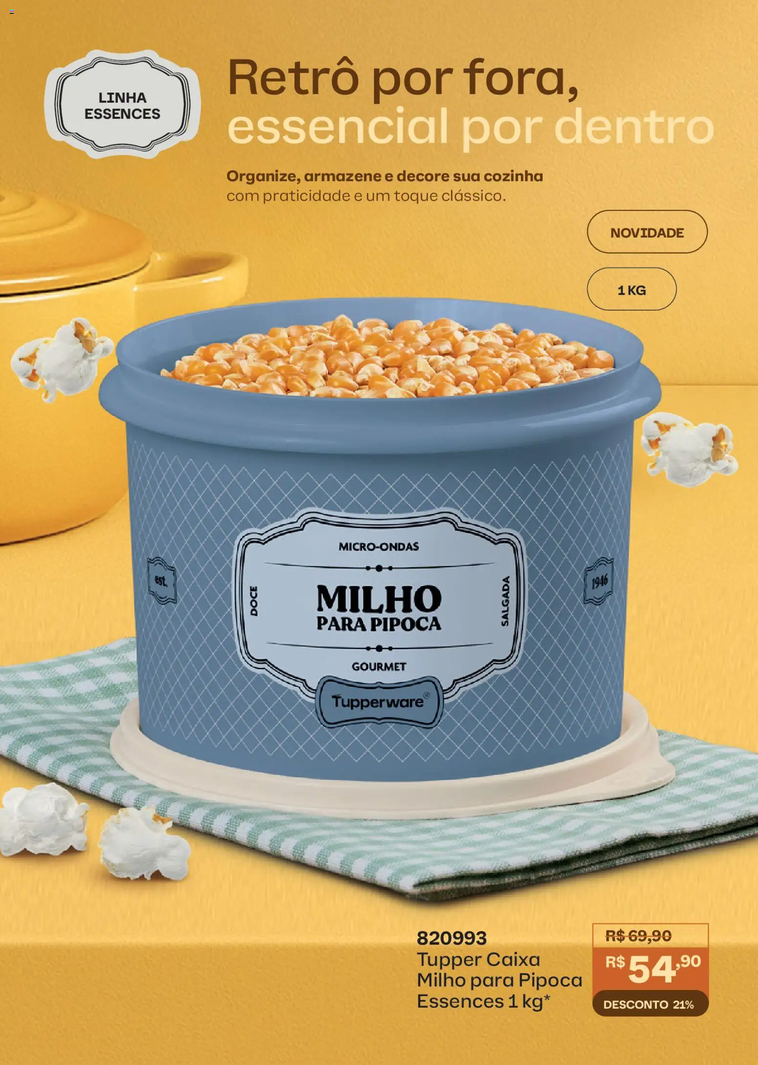 Tupperware Folheto - válido de 01.01.2026 | Página: 19 | Produtos: Caixa, Microondas, Pipoca