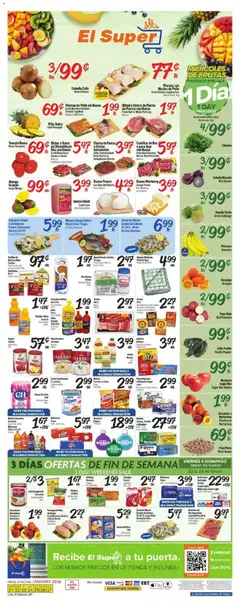 Preview of El Super weekly ads valid from 21.01.2026