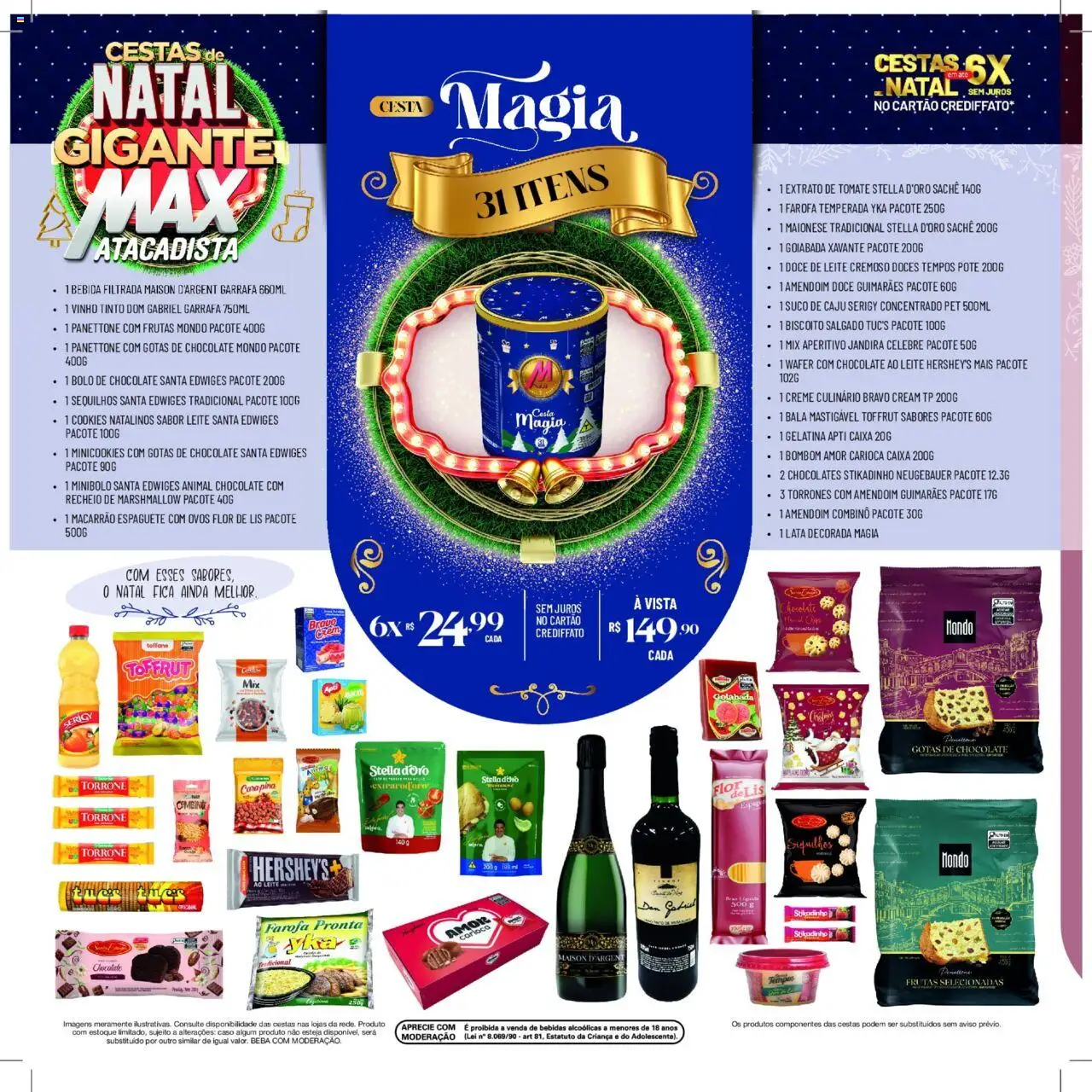 Max Atacadista Folheto - válido de 13.10.2025 | Página: 4 | Produtos: Biscoito, Ovos, Doces, Bebida