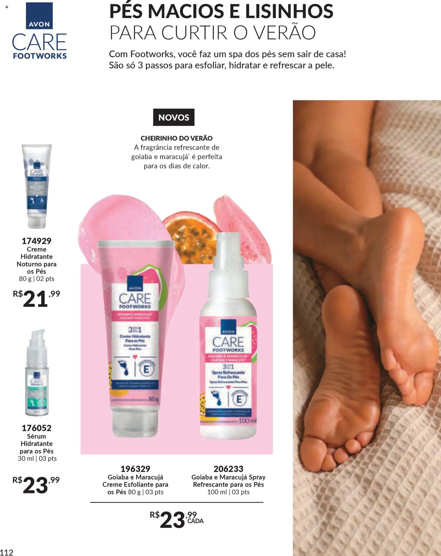 Avon Folheto - válido de 06.01.2026 | Página: 112 | Produtos: Goiaba, Maracujá, Fragrância, Creme