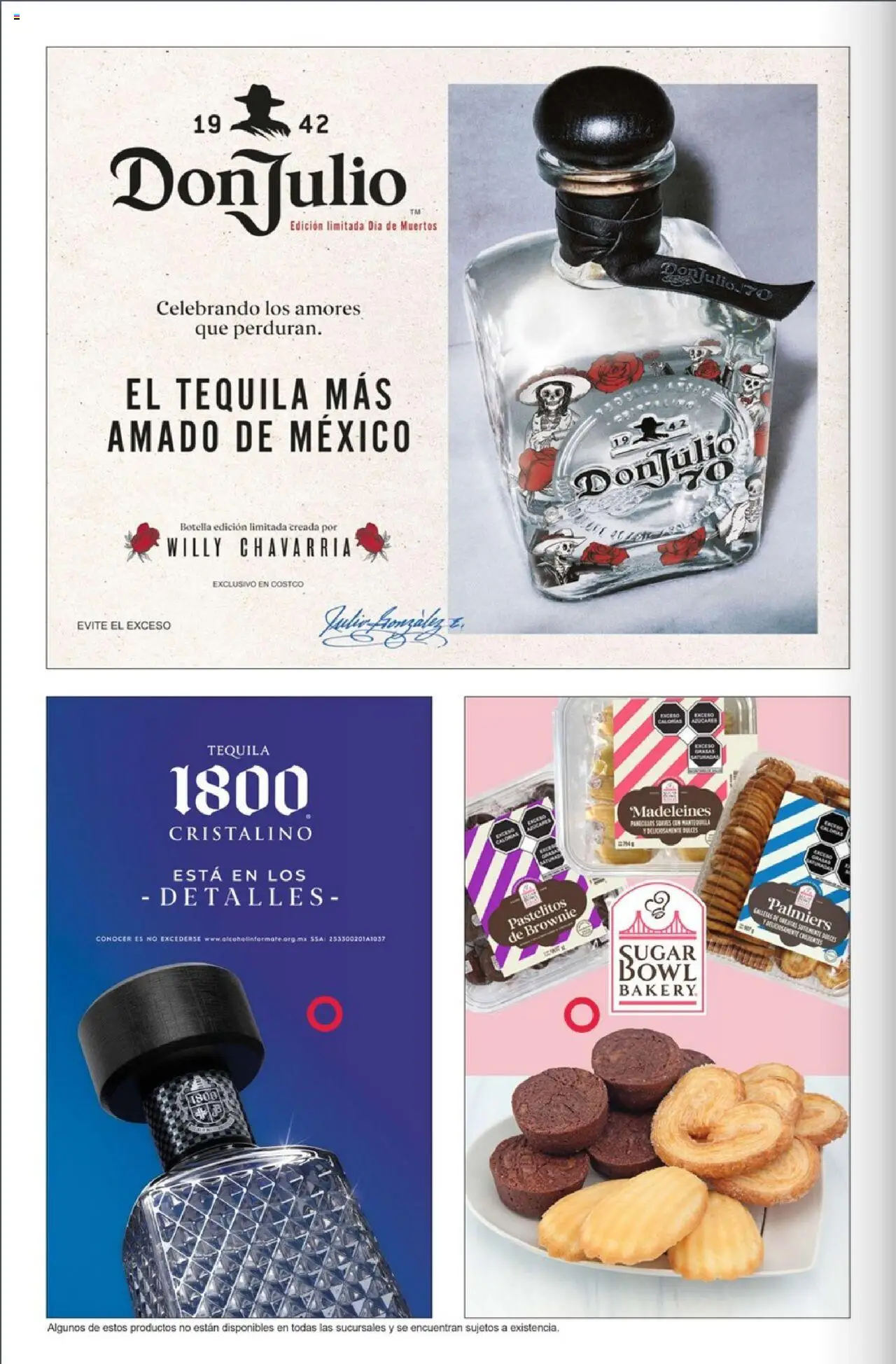 Nuevas ofertas de Costco válidas en toda la República Mexicana desde el 03.10.2025. ¡Encuentra las mejores ofertas en Costco - Revista Octubre! | Página: 76 | Productos: Tequila, Botella, Bowl