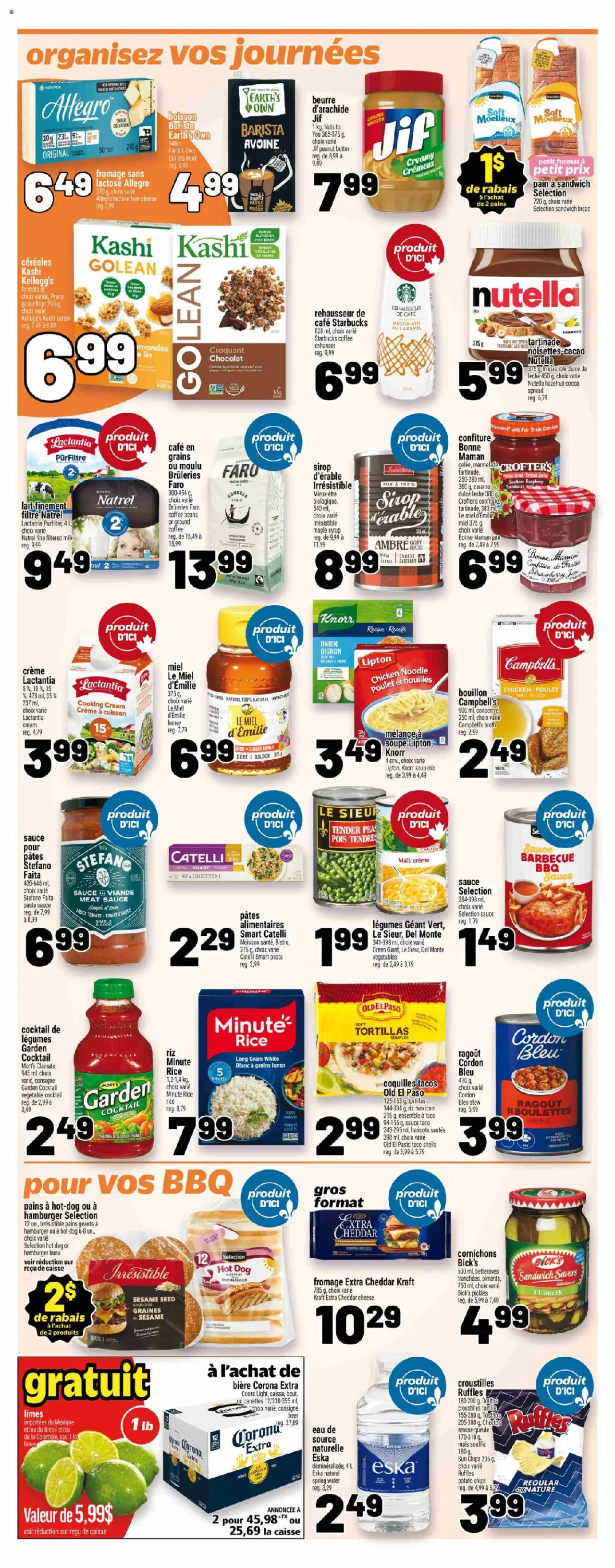 Metro flyer valid from 31.07.2025 | Page: 16 | Products: Rice, Cream, Cheese, Bread