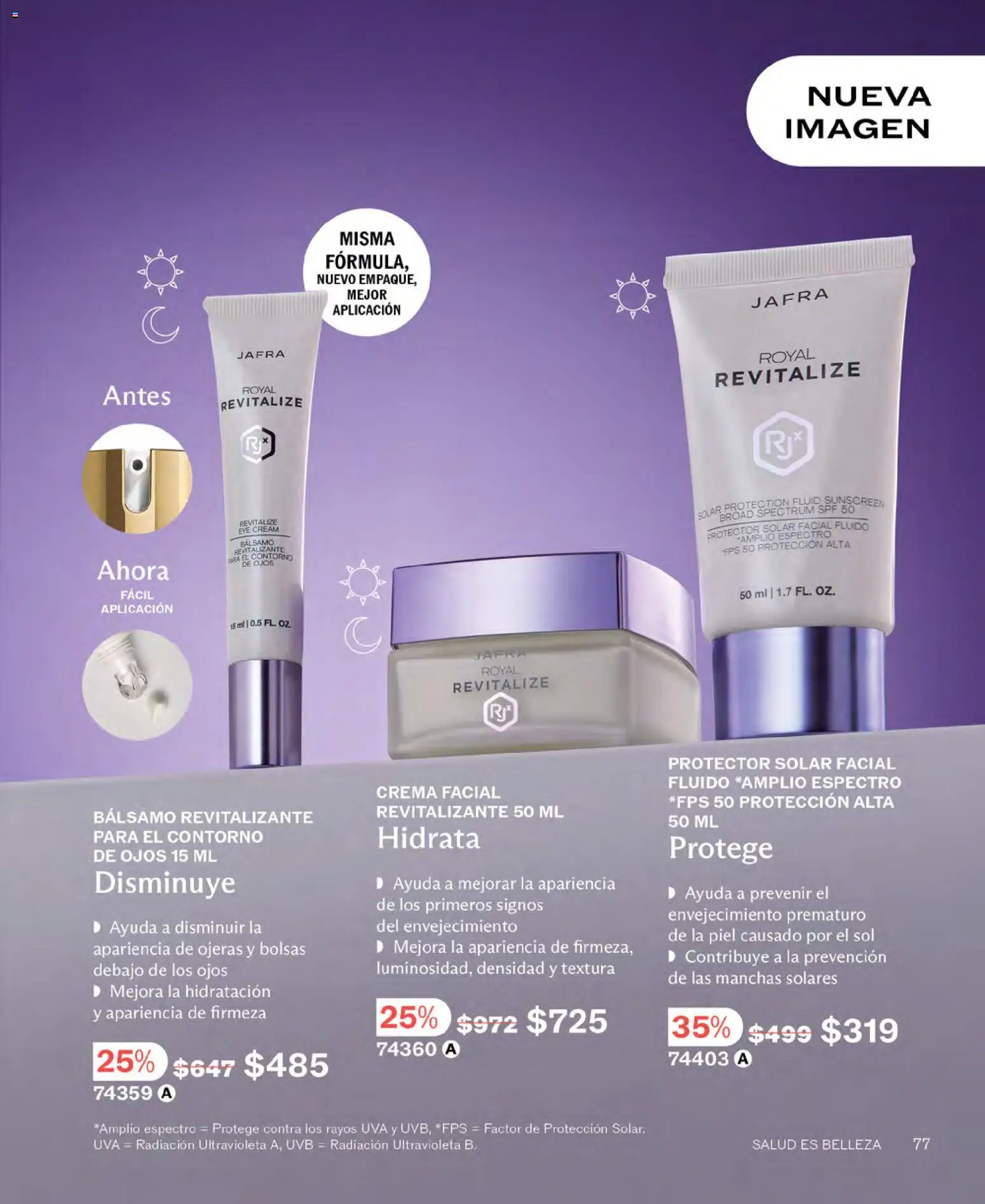 Nuevas ofertas de JAFRA válidas en toda la República Mexicana desde el 01.03.2026. ¡Encuentra las mejores ofertas en JAFRA catálogo! | Página: 77