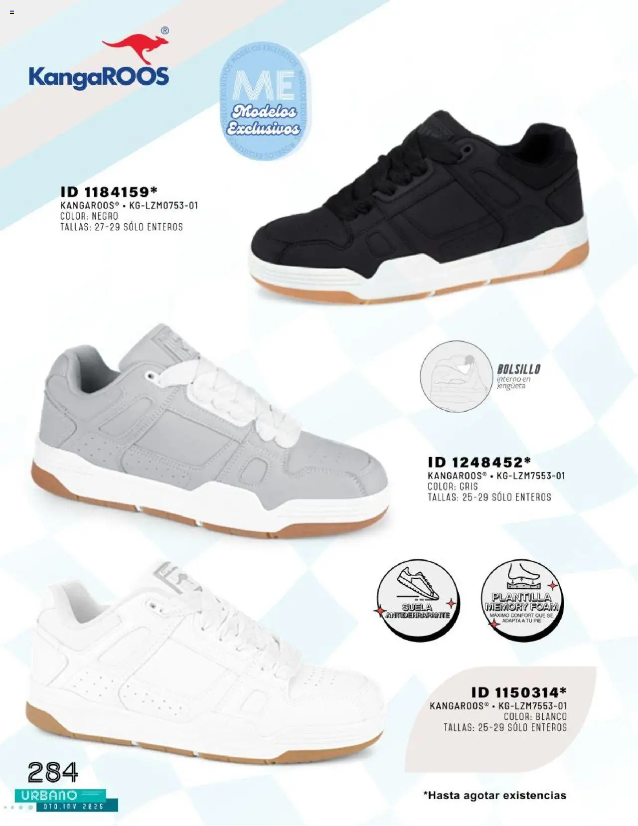 Nuevas ofertas de Price Shoes válidas en toda la República Mexicana desde el 24.07.2025. ¡Encuentra las mejores ofertas en Price Shoes catálogo Urbano otoño / invierno 2025! | Página: 284