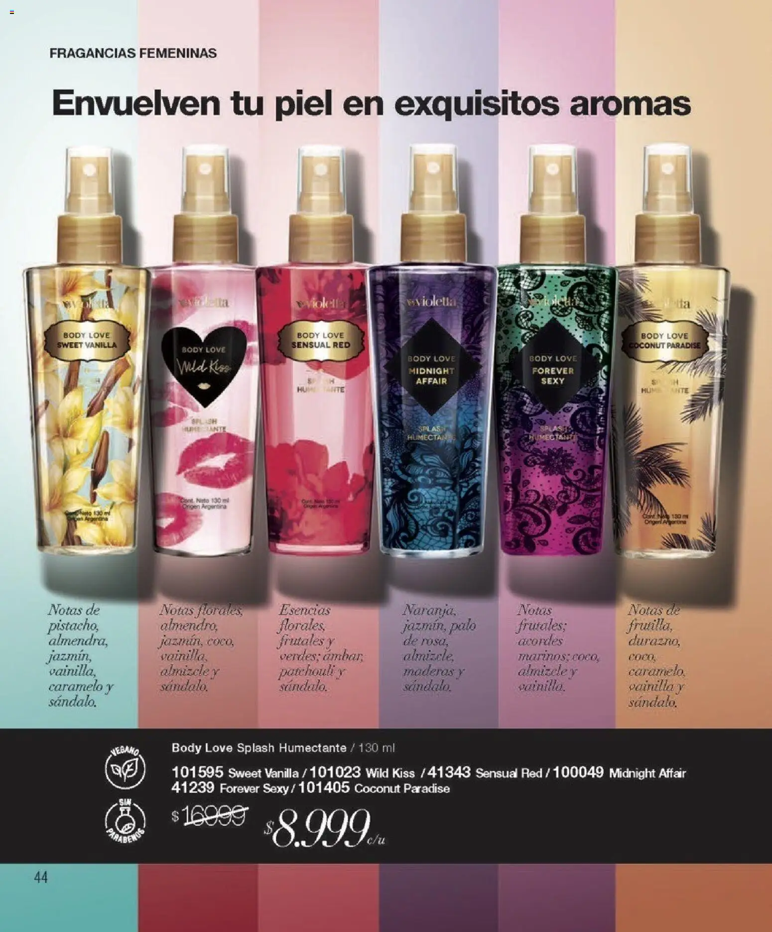 Violetta - Violetta Cosméticos │ válido desde el 05.02.2026 | Página: 44 | Productos: Body, Esencias