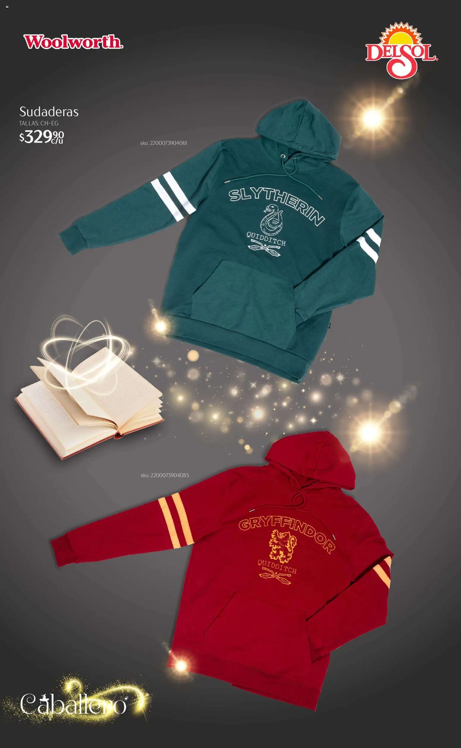 Nuevas ofertas de Del Sol y Woolworth válidas en toda la República Mexicana desde el 04.12.2025. ¡Encuentra las mejores ofertas en Del Sol y Woolworth catálogo Harry Potter! | Página: 12