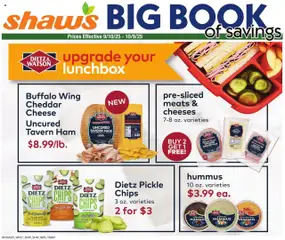 Preview of Shaw's weekly ads valid from 10.09.2025