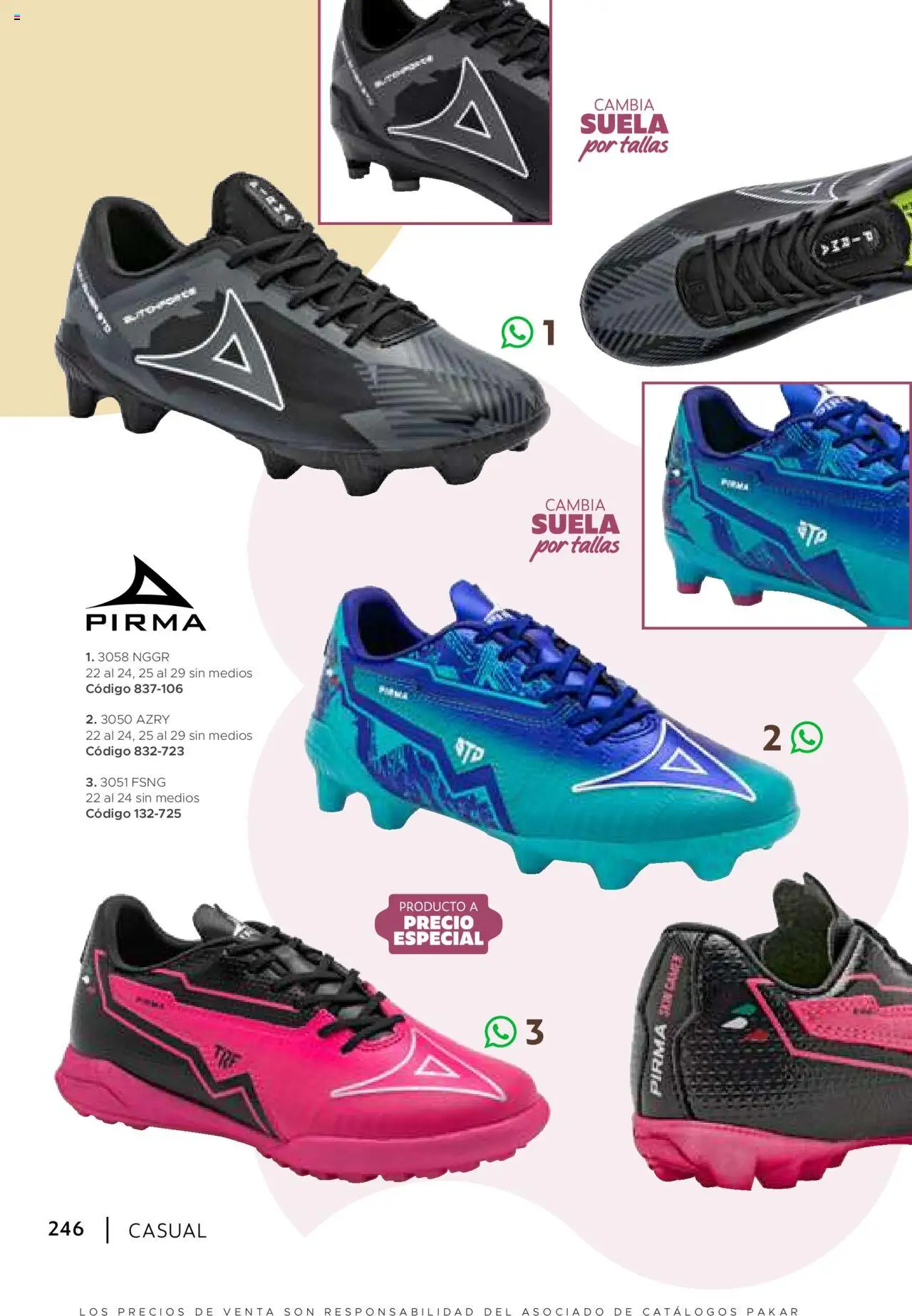 Nuevas ofertas de SC Pakar válidas en toda la República Mexicana desde el 24.07.2025. ¡Encuentra las mejores ofertas en SC Pakar - Catálogo Casual otoño / invierno! | Página: 246