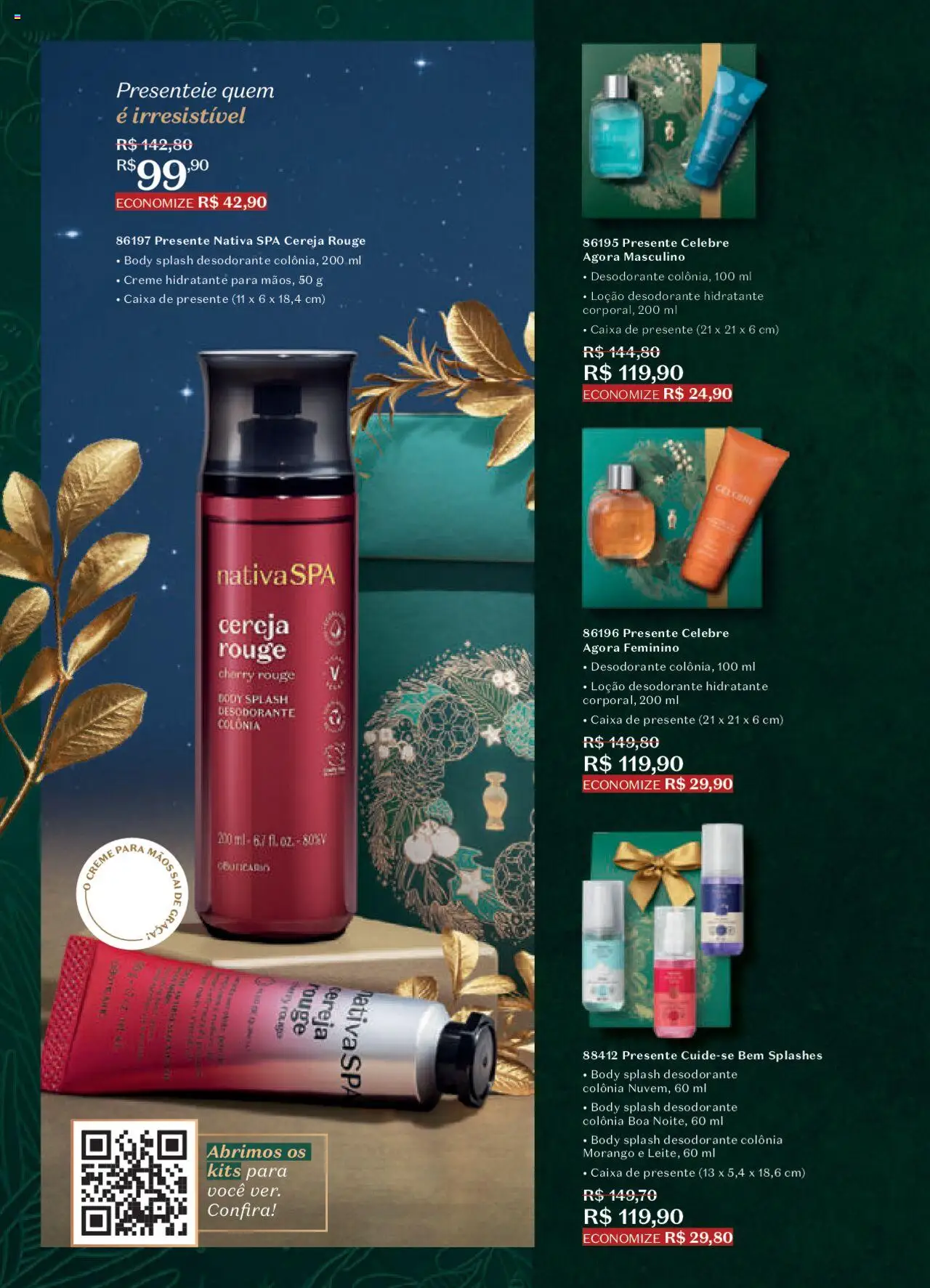 O Boticário Folheto - válido de 13.10.2025 | Página: 12 | Produtos: Desodorante, Caixa, Creme, Body