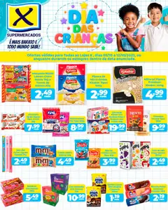 X Supermercados - Ofertas Dia das Crianças - Pré-Visualização do folheto da loja X Supermercados, válido de 03.10.2025 | Página: 1