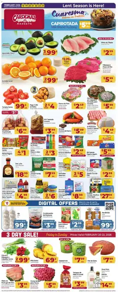 Preview of Cardenas weekly ads valid from 18.02.2026