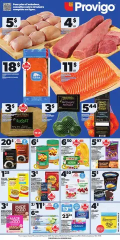 Preview of Provigo weekly flyer / circulaire from shop Provigo valid from 08.01.2026