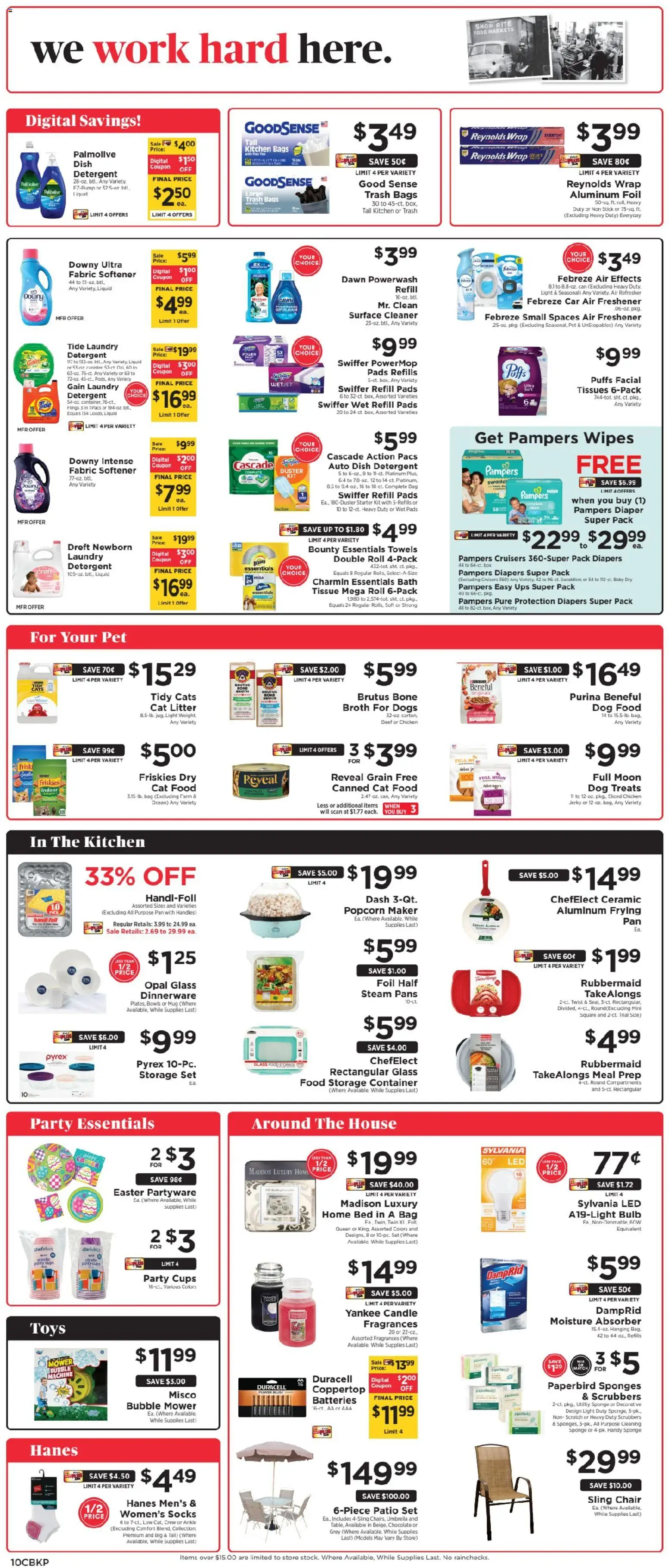 ShopRite Weekly Ad 2 - valid from 26.03.2026 | Page: 13 | Products: Mower, Bath, Starter, Bag