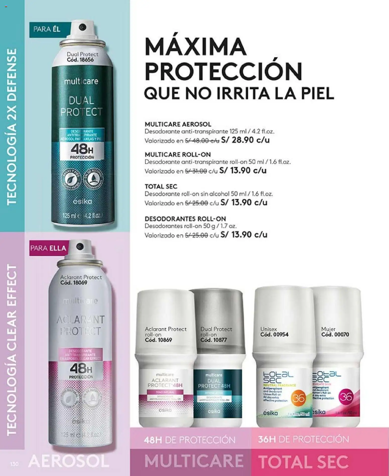 Catálogo Ésika válido desde 18.12.2025 | Página: 142 | Productos: Desodorante, Antitranspirante