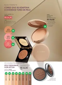 Eudora - Revista 04/2026 - Pré-Visualização do folheto da loja Eudora, válido de 19.02.2026 | Página: 48 | Produtos: Pó compacto, Pó, Blush