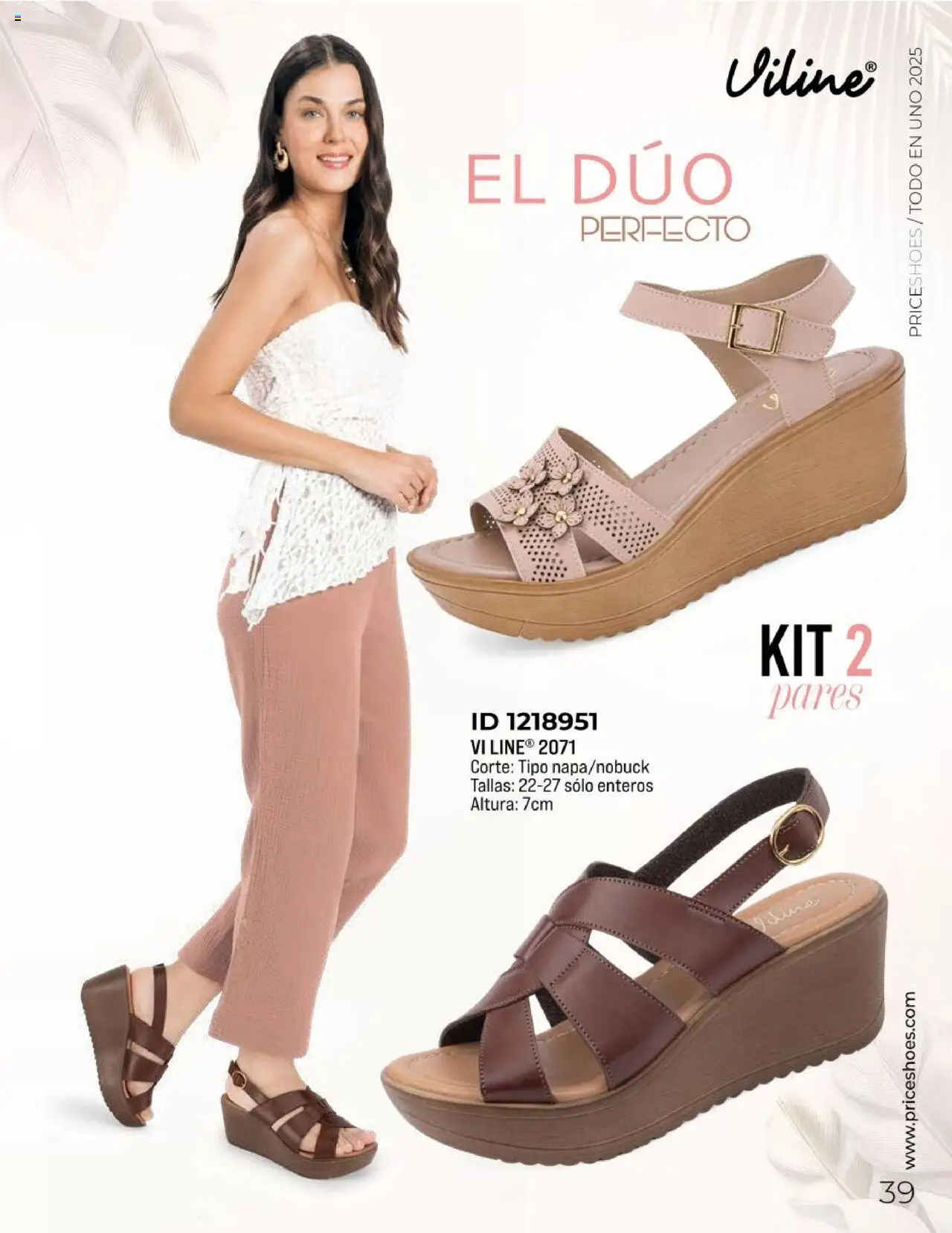 Nuevas ofertas de Price Shoes válidas en toda la República Mexicana desde el 05.05.2025. ¡Encuentra las mejores ofertas en Price Shoes catálogo Todo En 1 2025! | Página: 39