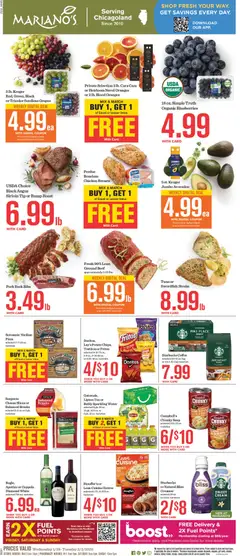 Preview of Mariano's weekly ads valid from 28.01.2026