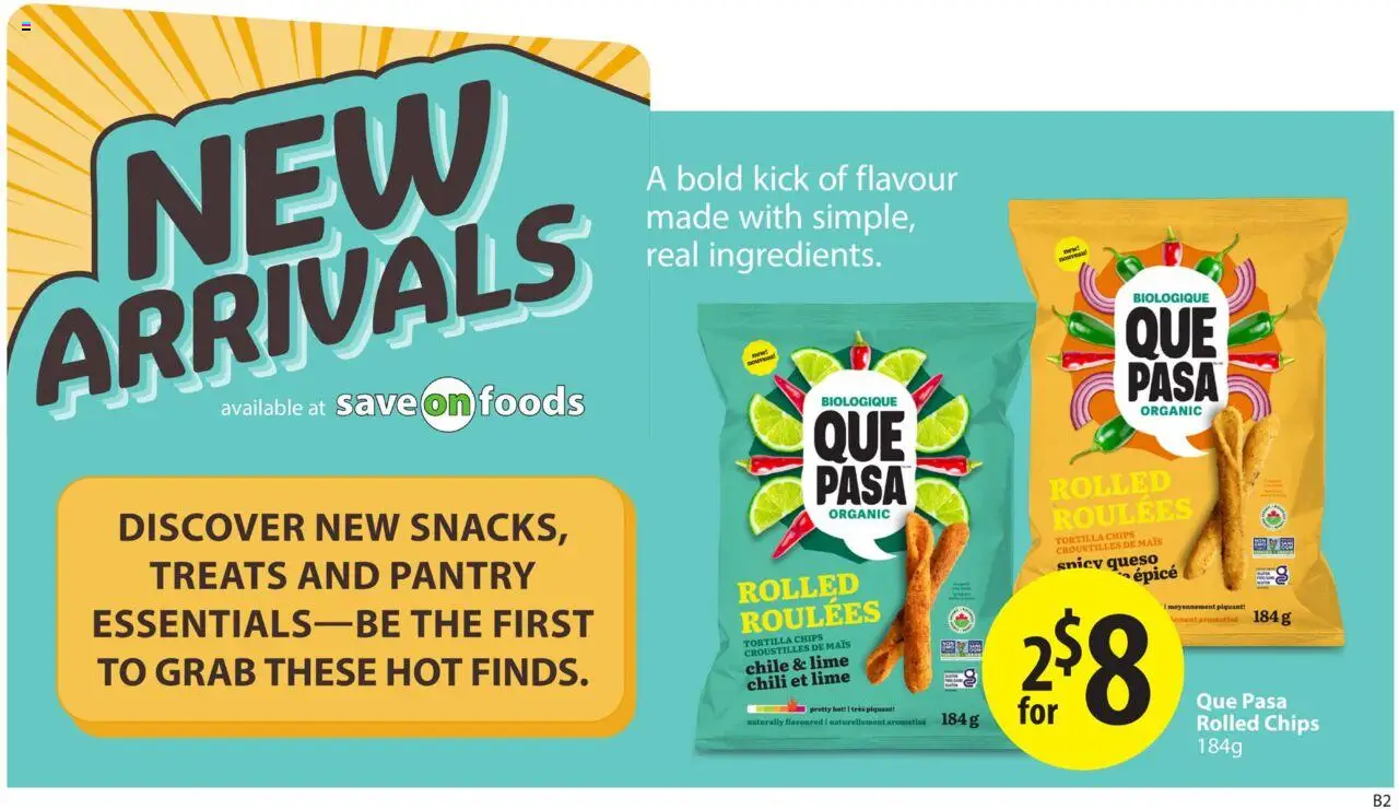 Save on foods flyer valid from 31.07.2025 | Page: 28 | Products: Chips