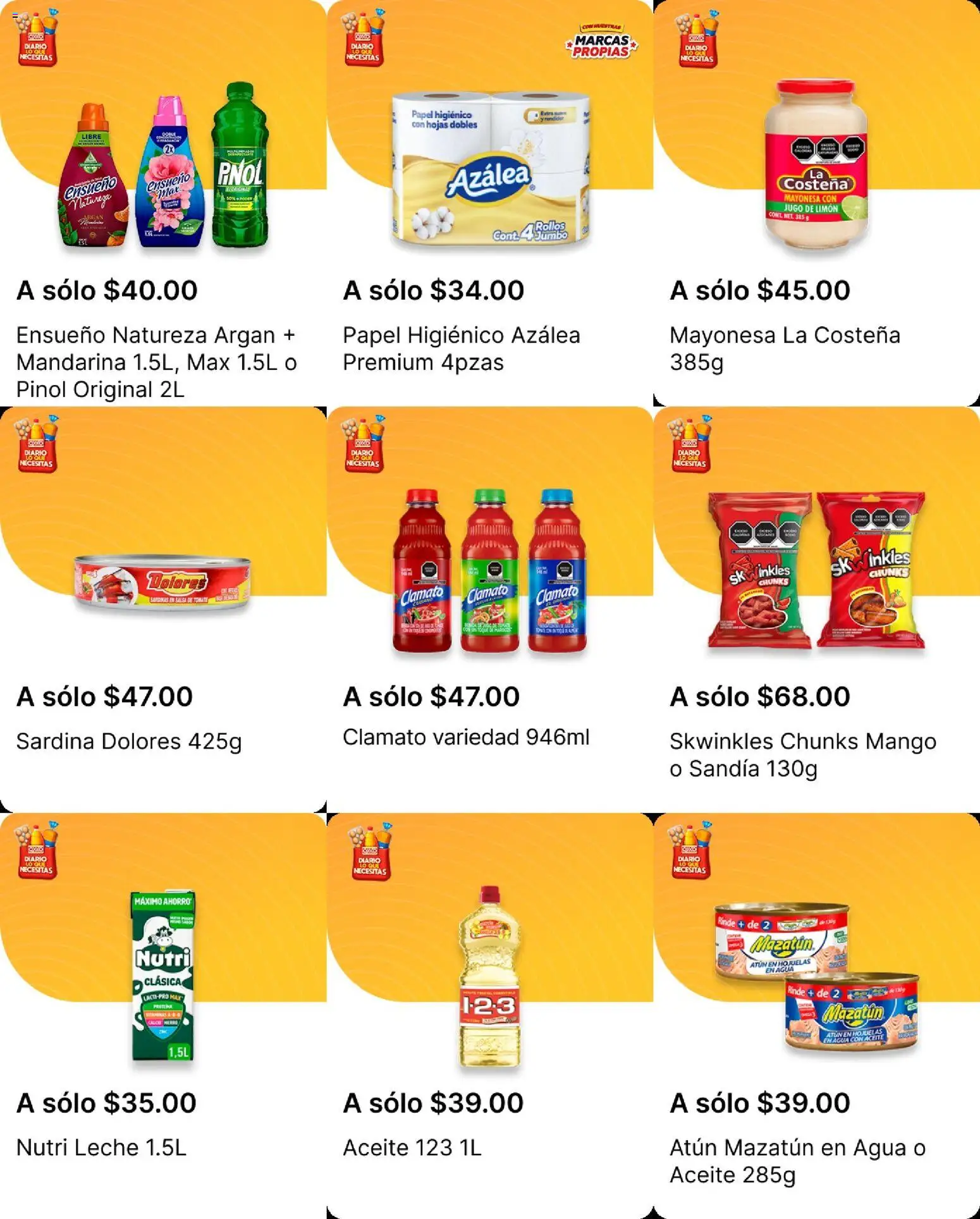 Nuevas ofertas de OXXO válidas en toda la República Mexicana desde el 08.01.2026. ¡Encuentra las mejores ofertas en OXXO folleto! | Página: 21 | Productos: Atún, Tomate, Limón, Salsa de tomate