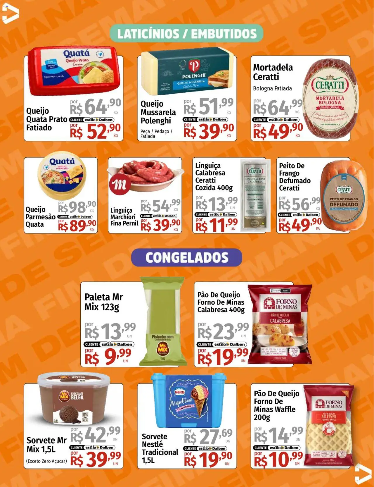Supermercado Dalben Folheto - válido de 08.08.2025 | Página: 11 | Produtos: Forno, Pistache, Air fryer, Mortadela