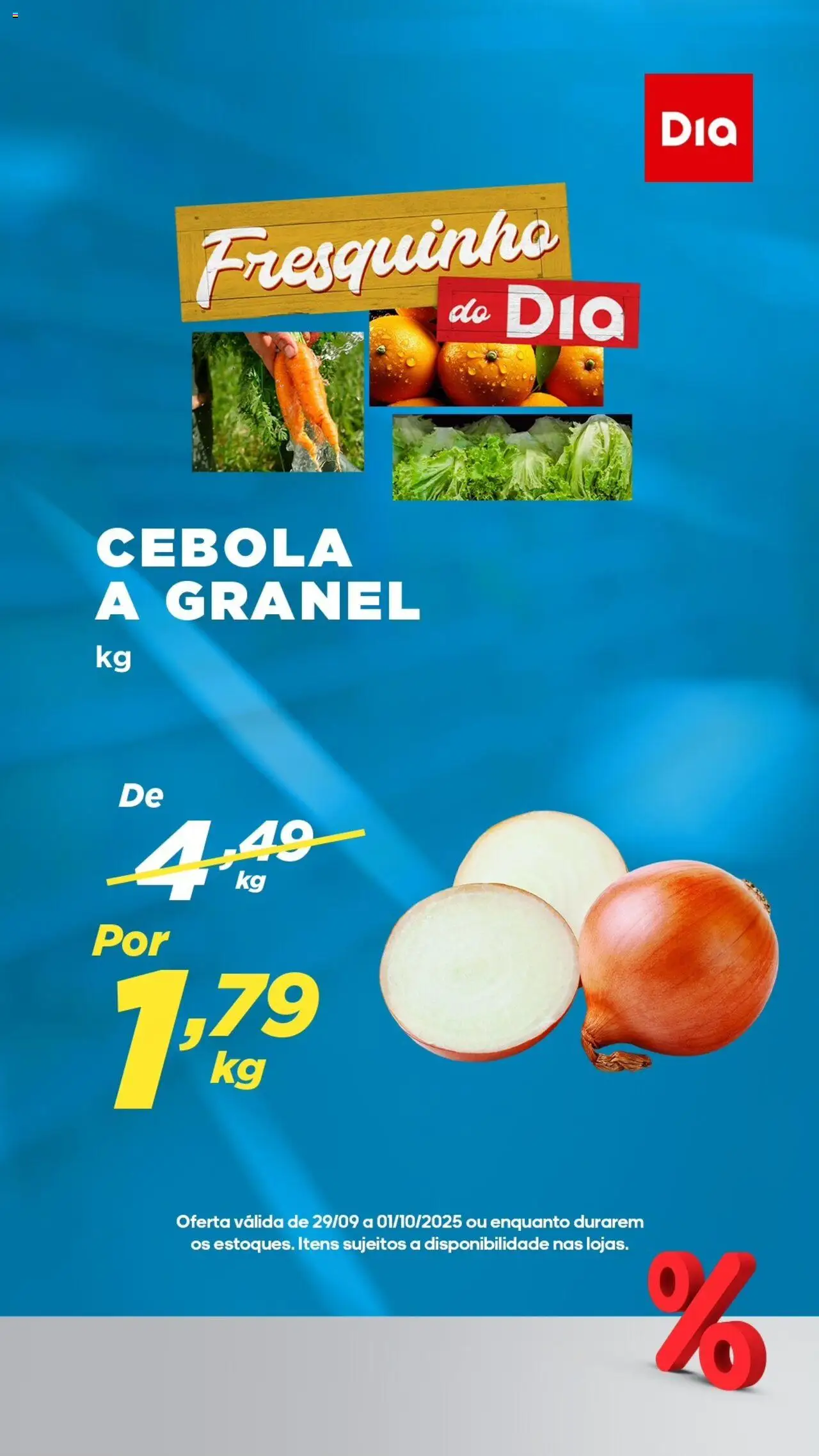 Dia Folheto - válido de 29.09.2025 | Página: 2 | Produtos: Esponja, Bebida, Bandeja, Azeite
