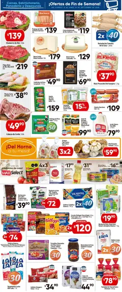 Nuevas ofertas de Calimax válidas en toda la República Mexicana desde el 12.09.2025. ¡Encuentra las mejores ofertas en Calimax - Folleto Mexicali! | Página: 2 | Productos: Tomate, Nuez, Chorizo, Mesa