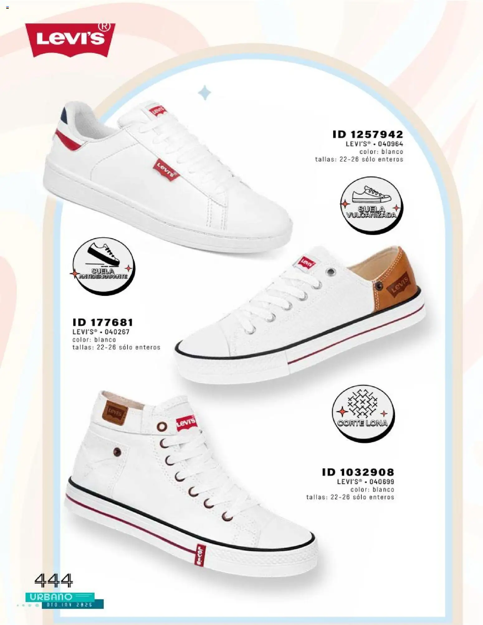 Nuevas ofertas de Price Shoes válidas en toda la República Mexicana desde el 04.12.2025. ¡Encuentra las mejores ofertas en Price Shoes catálogo Urbano! | Página: 444 | Productos: Lona